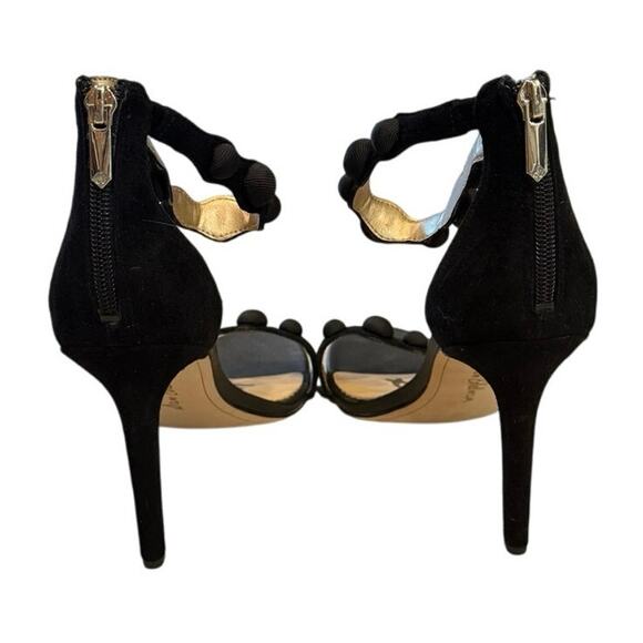 Sam Edelman Addison Leather Stiletto Sandals – Black, Size 10 - Picture 3 of 6